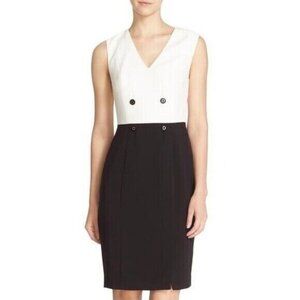 BNWT Ted Baker London Leotaad Tuxedo Double Breasted Dress